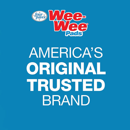 Wee-Wee Puppy Training Pee Pads 30-Count 22" X 23" Standard Size Pads for Dogs